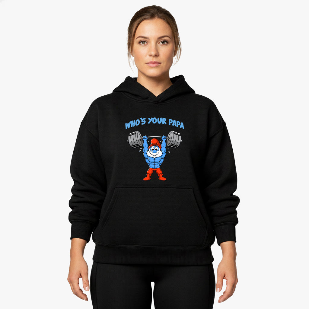 Faderland overdimensioneret (backprint) hættetrøje