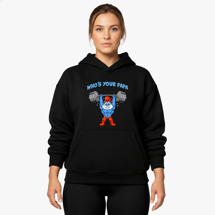 Faderland overdimensioneret (backprint) hættetrøje