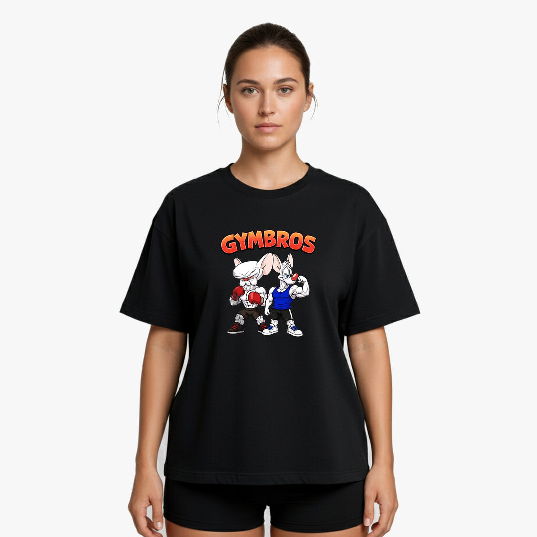 Faderland overdimensioneret (backprint) shirt