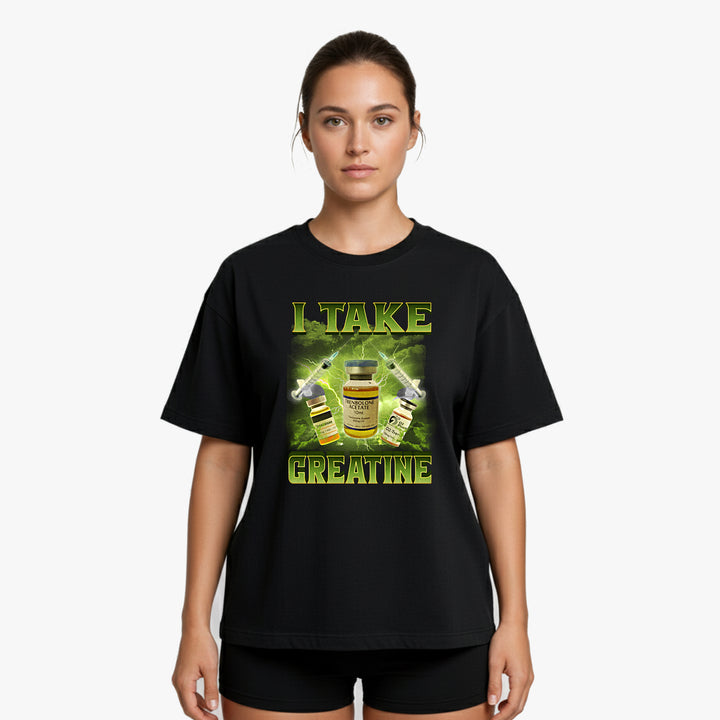 Faderland overdimensioneret (backprint) shirt