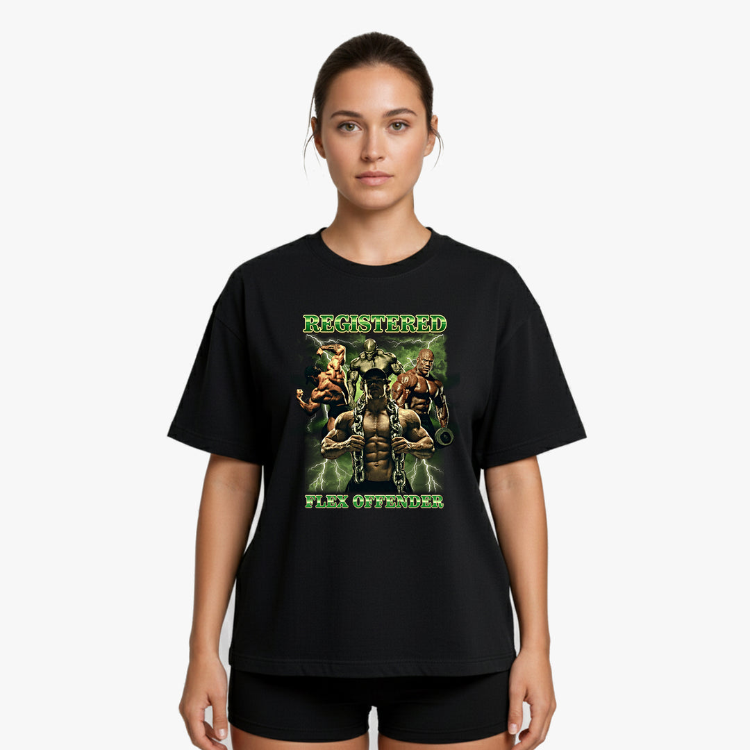 Faderland overdimensioneret (backprint) shirt