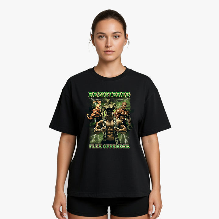 Faderland overdimensioneret (backprint) shirt