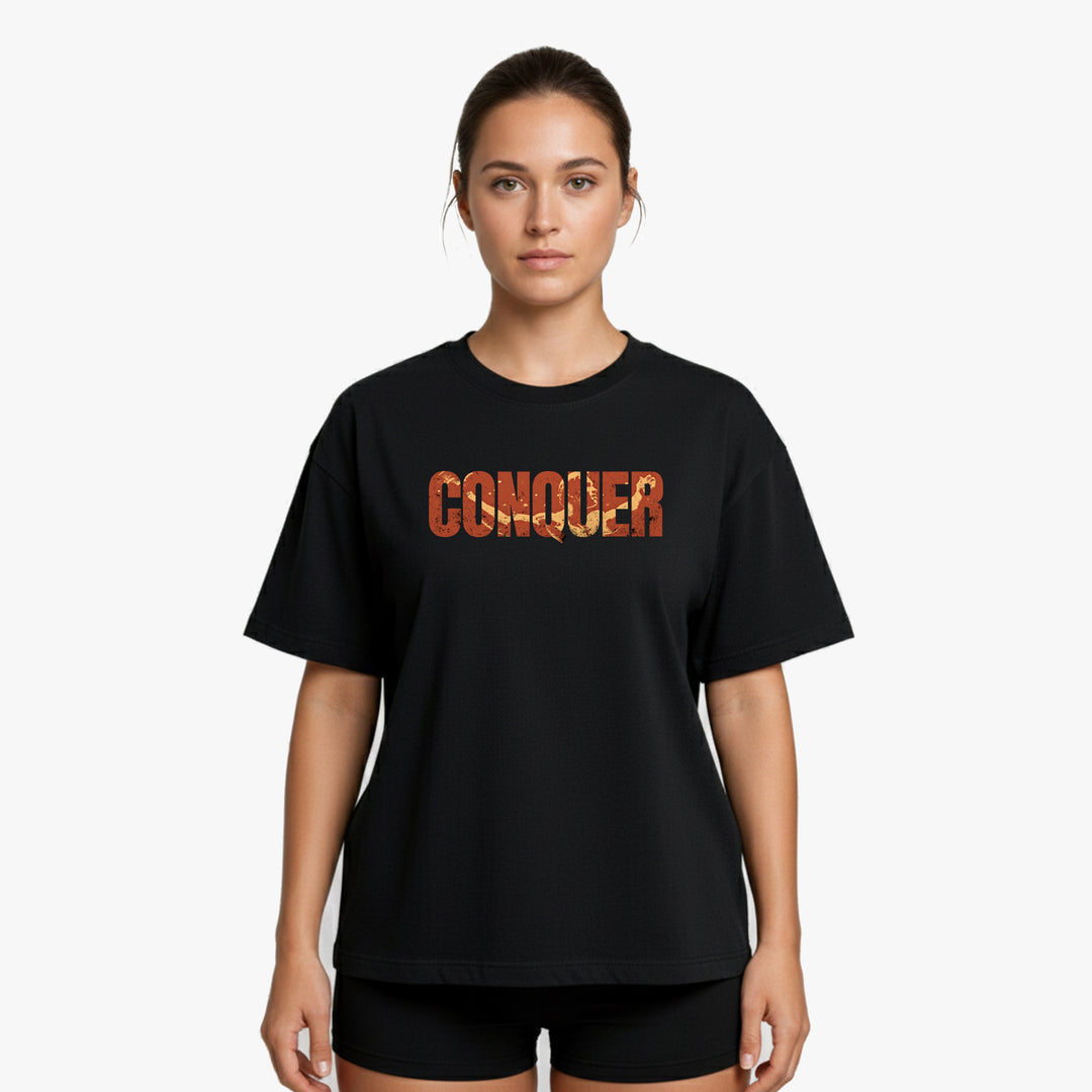Faderland overdimensioneret (backprint) shirt