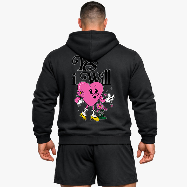 Yes i will (Backprint) Hoodie