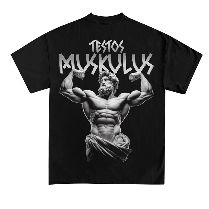Testos Musculus (Backprint) shirt