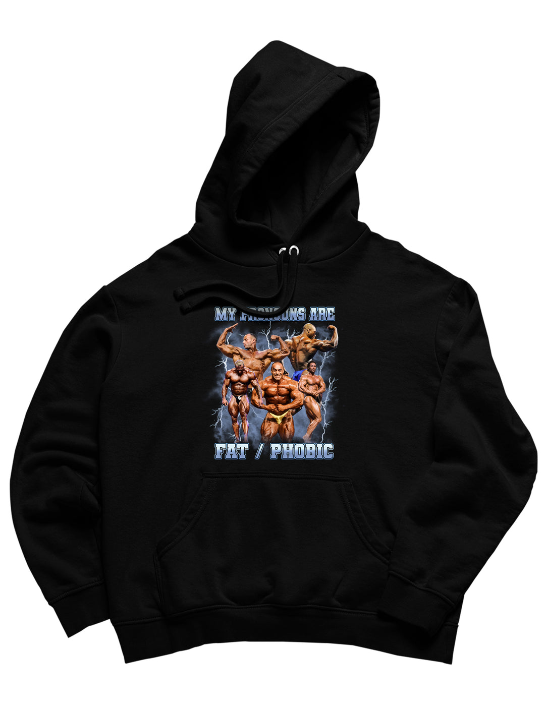 Faderland overdimensioneret (backprint) hættetrøje