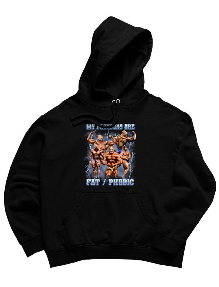 Faderland overdimensioneret (backprint) hættetrøje
