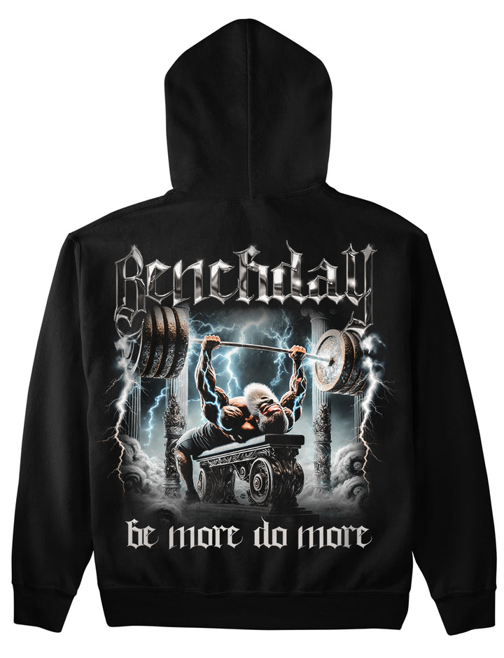 Benchday (backprint) hættetrøje