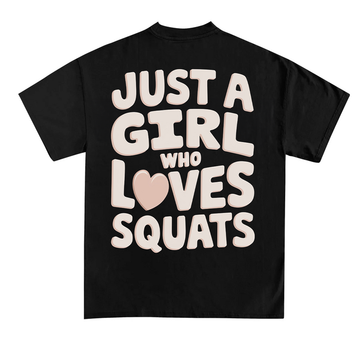 Bare en pige (backprint) t-shirt