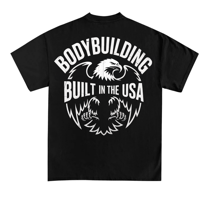 Bygget i USA (backprint) T-shirt