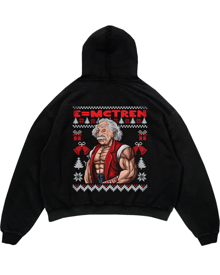 E = McTren overdimensioneret (backprint) hættetrøje