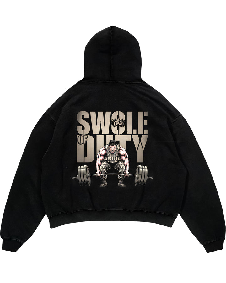 Swole of Duty (V2) Oversized (Backprint) Hoodie
