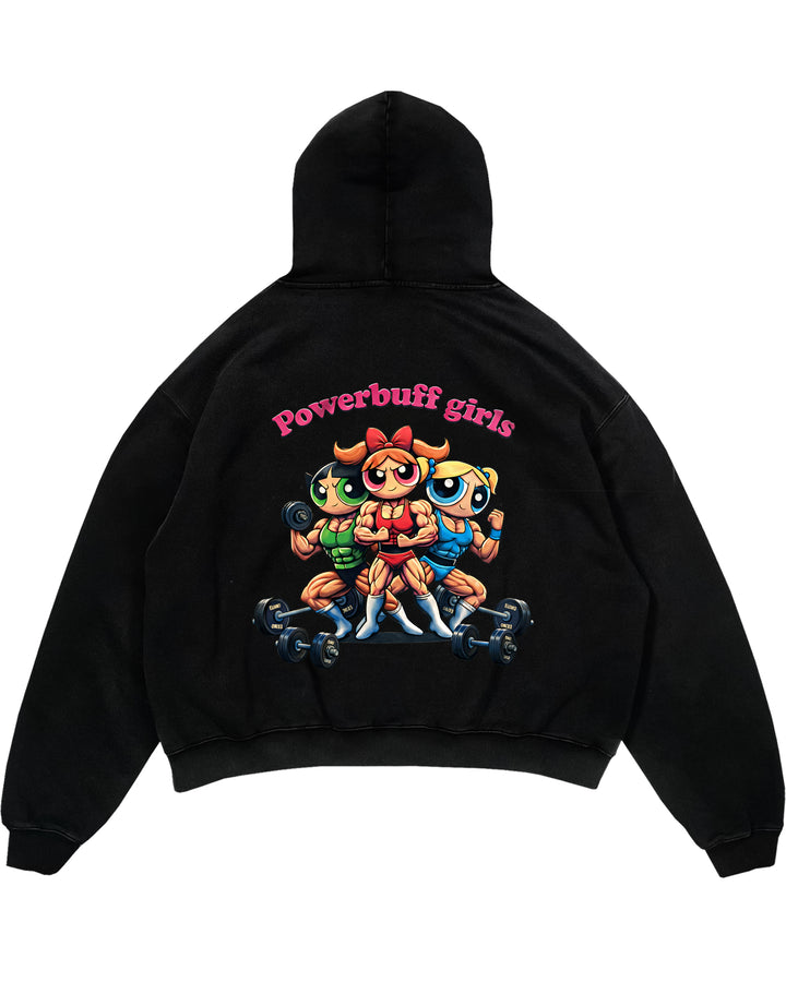 Faderland overdimensioneret (backprint) hættetrøje