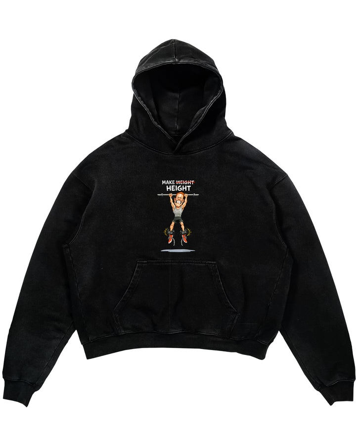 Faderland overdimensioneret (backprint) hættetrøje