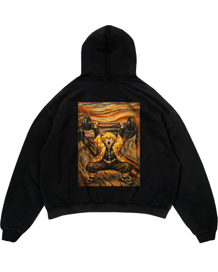 Faderland overdimensioneret (backprint) hættetrøje
