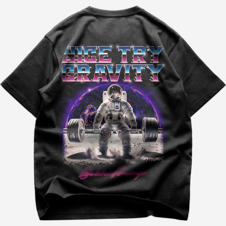 Gravity (Backprint) Oversized Shirt