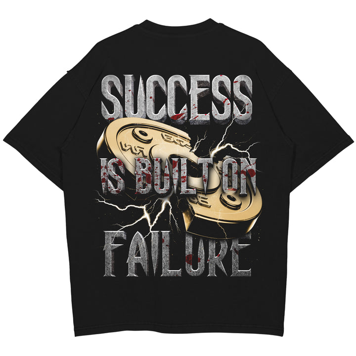 Succes er Buccy på fiasko overdimensioneret (backprint) shirt