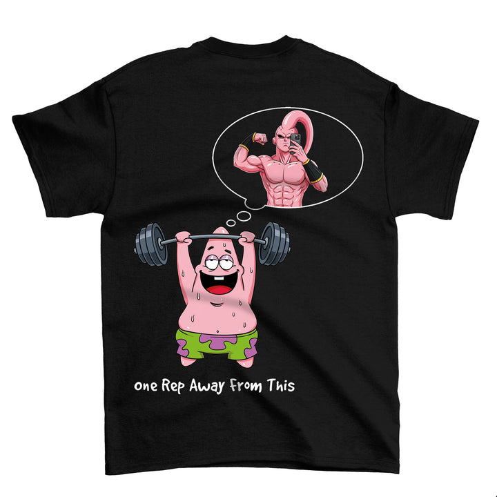 Arbejd hårdere (backprint) T-shirt